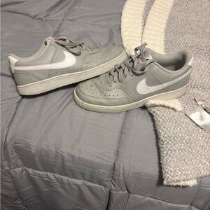 Nike court vision low grey